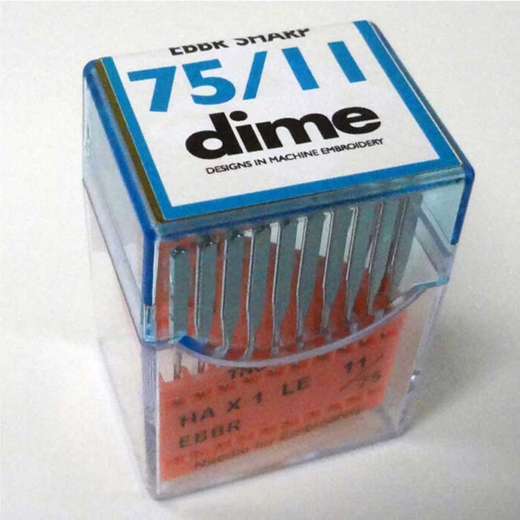 DIME 75/11 Sharp Embroidery