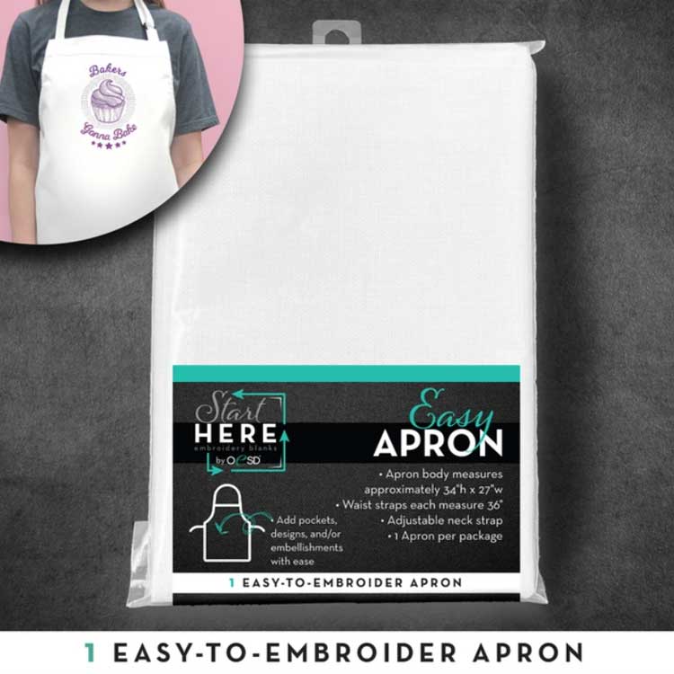 OESD Easy Sew Apron Blank