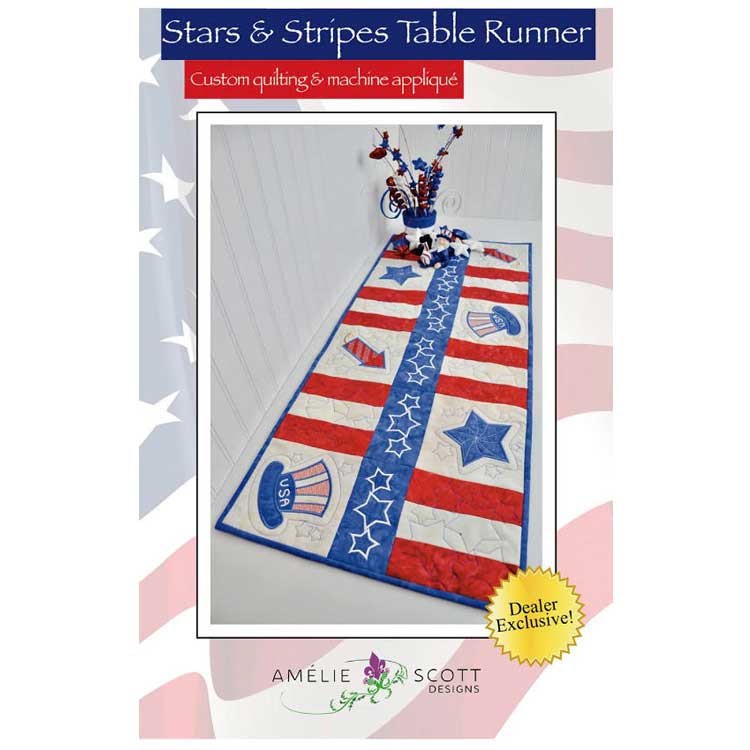 Stars & Stripes Table Runner