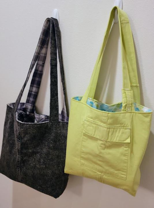 09.20.2023 - Upcycle Series - Jeans (or other pants) to bag